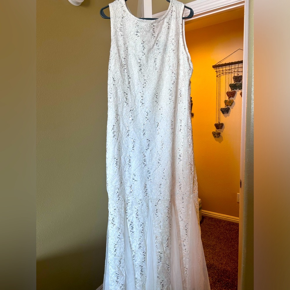 Formal white dress